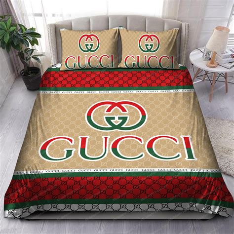 bedding set gucci|Gucci bedding sets with comforter.